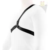 LEKI Elastic Belt Trail Running Quiver Vest (One Size, bianco)