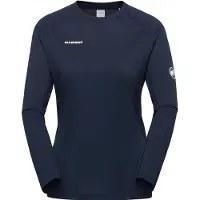 Mammut Women's Ducan FL Longsleeve Maglia funzionale Donna (S, blu)