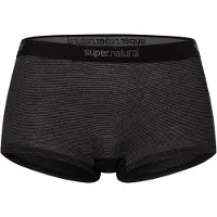 Super.natural Women's Air Hipster Mutande Donna (L, nero)