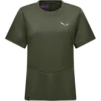 Salewa Women's Pedroc Dry Hyb T-Shirt Maglia funzionale Donna (38, olivia)