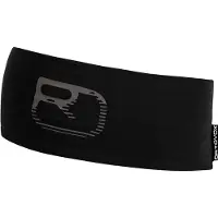 Ortovox 120 Cool Tec Logo Headband Fascia sportiva per la fronte (One Size, nero)