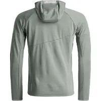 Ortovox Fleece Light Grid Hoody Giacca in pile Uomo (XL, grigio)