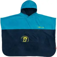 TROLLKIDS Kid's Kvalvika Surf Poncho Poncho da surf Bambini (98, blu)