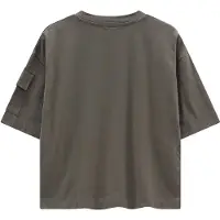 Jeanne Baret Women's Polynesia T-Shirt T-shirt Donna (36, marrone/grigio)