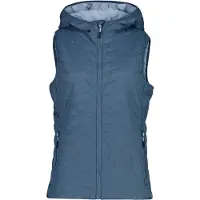 Campagnolo Women's Vest Fix Hood Gilet sintetico Donna (44, blu)