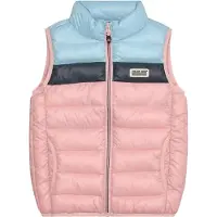 Color Kids Kid's Waistcoat Quilted Colorblock Gilet sintetico Bambini (134, fuchsia)