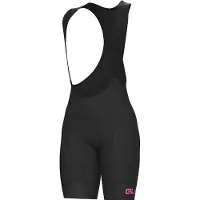 ALÉ Women's Pragma Traguardo 2.0 Bibshorts Pantaloni da ciclismo Donna (S, nero)