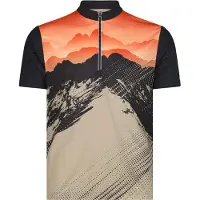CMP T-Shirt Freebike with Backpocket Maglietta da ciclismo Uomo (54, beige)
