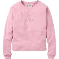 Passenger Women's Remote Recycled Cotton Sweatshirt Maglia a manica lunga Donna (L, fuchsia)