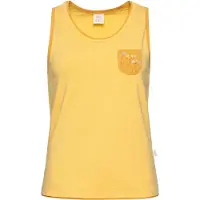 Chillaz Women's Karpathos Flower Pocket Top Donna (34, arancione)