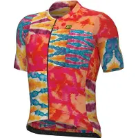ALÉ PR-E Clorofilla S/S Jersey Maglietta da ciclismo Uomo (M, rosso)