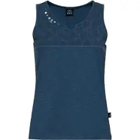 Chillaz Women's Korfu Leaves Top Donna (34, blu)