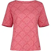 CMP Women's S/S T-Shirt Floral Maglia funzionale Donna (48, fuchsia)