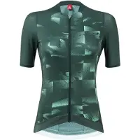 Löffler Women's Bike Jersey Full-Zip Skys Escape Maglietta da ciclismo Donna (38, verde)