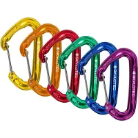 Skylotec Fly-Weight Evo 6-Pack Moschettoni a leva variopinto