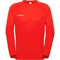 Mammut Ducan FL Longsleeve Maglia funzionale Uomo (M, rosso)