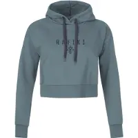 Rafiki Women's Zulu Crop Felpa con cappuccio Donna (38, grigio)