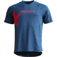 Zimtstern Bulletz Shirt S/S Maglietta da ciclismo Uomo (S, blu)