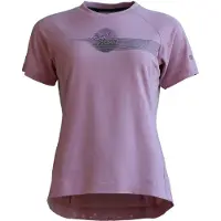 Zimtstern Women's Spunz Shirt S/S Maglietta da ciclismo Donna (M, lilla/fuchsia)