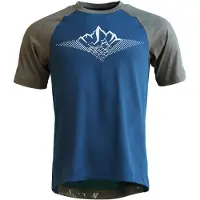 Zimtstern Pureflowz Shirt S/S Maglietta da ciclismo Uomo (S, blu)