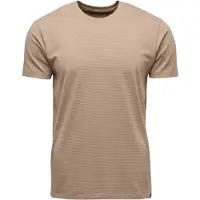 Black Diamond BD Stripe S/S Tee T-shirt Uomo (XL, beige)