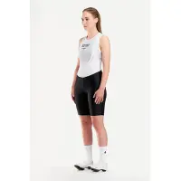 Peppermint Women's Classic Bib Pantaloni da ciclismo Donna (XL, nero)