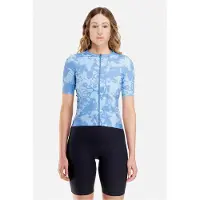 Peppermint Women's Signature Jersey Maglietta da ciclismo Donna (L, blu)