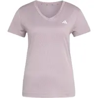 Adidas Women's WE Min V-Neck Tee Maglia funzionale Donna (S, lilla)