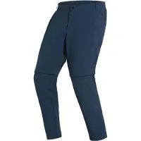 Vaude Yaras Zip Off Pants Pantaloni da ciclismo Uomo (XL - Regular, blu)