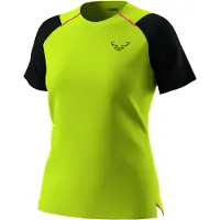Dynafit Women's DNA Shirt Maglia da corsa Donna (XS, verde)