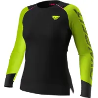 Dynafit Women's DNA L/S Maglia da corsa Donna (XL, nero)