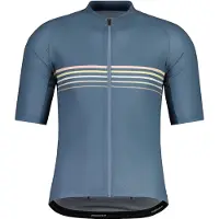 Maloja ZengaM. Maglietta da ciclismo Uomo (XL, blu)