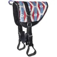 Waldhausen Sella da equitazione senza sellatura, colore grigio/rosso, modello WB di