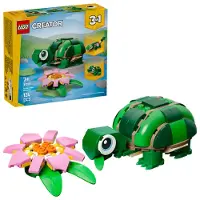 LEGO Tartaruga con fiore di ninfea