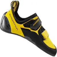 La Sportiva - Scarpetta (arrampicata) - Katana Yellow/Black per Uomo in Pelle - Taglia 39 - Giallo