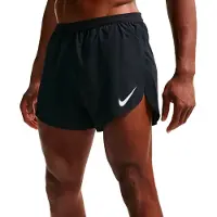 Nike Running - Short leggero e traspirante - M Dri-Fit ADV Aeroswift 4In Short Black Summit White per Uomo - Taglia XL - Nero