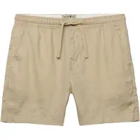 Superdry per uomo. M7110520A Shorts Merchant Linen beige (S), Casual, Lino