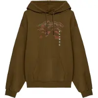 Oakley MTN Ridge Hoodie Felpa con cappuccio Uomo (XXL, marrone)