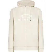 Oakley Bark Full Zip Hoodie 2.0 Felpa Uomo (M, bianco)