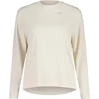 Maloja Women's LoganM. Maglia funzionale Donna (L, beige/bianco)