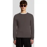 Lyle & Scott Textured Travel Knitted Jumper Licorice Taglia: S | Maglioni a maglia Outlet | Uomo | Nero