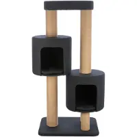Trixie Teites XXL | tiragraffi verticale | per gatti | nero | 148 cm