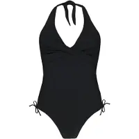 Barts Women's Solid Halter One Piece Costume intero Donna (38, nero)