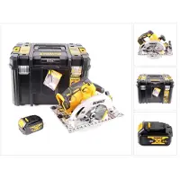 DeWalt DCS 572 NT Sega circolare a batteria 18 V 184 x 16 mm + 1x batteria 4,0 Ah + T-STAK - senza caricabatteria