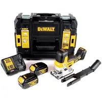DeWalt DCS 335 M2 Seghetto alternativo a batteria 18V in valigetta da trasporto TSTAK + 2x Batterie 4,0 Ah + Caricatore