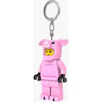 LEGO Portachiavi Lego Minifigure Maialino Luminoso Up 8 Cm