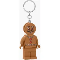 LEGO Torcia portachiavi Omino di pan di zenzero