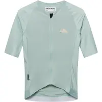 CafÉ Du Cycliste Vinciane Maglietta da ciclismo Uomo (S, grigio)