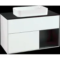 Villeroy & Boch V&B FINION mobiletto 1000x603x501mm w Apl. gl bl ma Regalelem