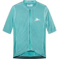 CafÉ Du Cycliste Angeline Maglietta da ciclismo Uomo (S, turchese)